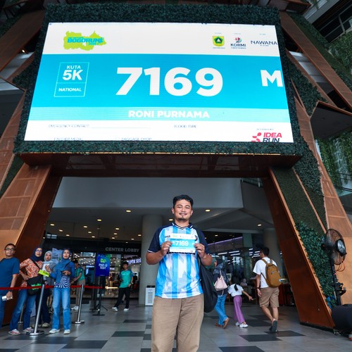 Race photo from BOGORUN 2026