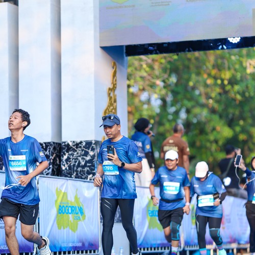 Race photo from BOGORUN 2026