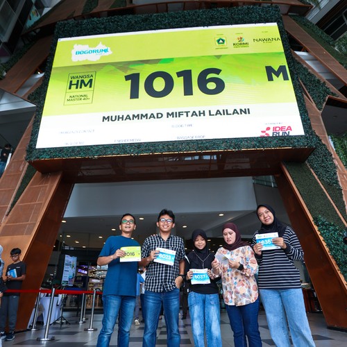 Race photo from BOGORUN 2026