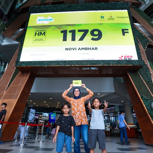 Race photo from BOGORUN 2026
