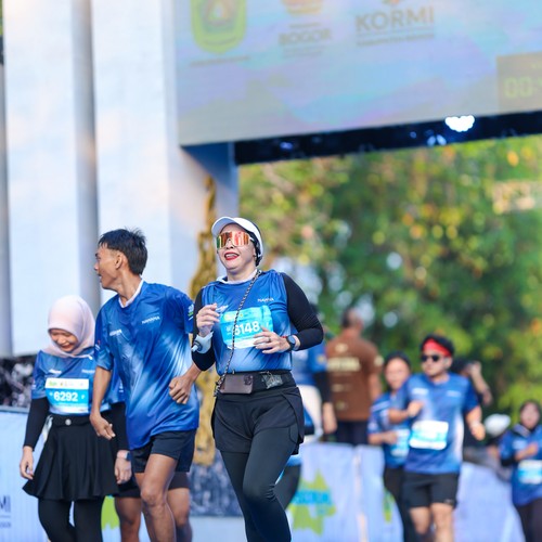 Race photo from BOGORUN 2026