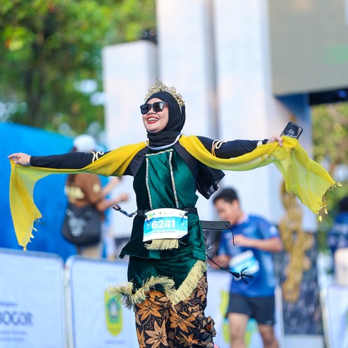 Race photo from BOGORUN 2026