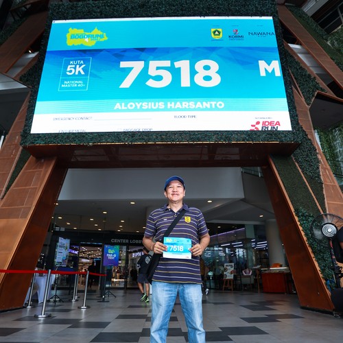 Race photo from BOGORUN 2026