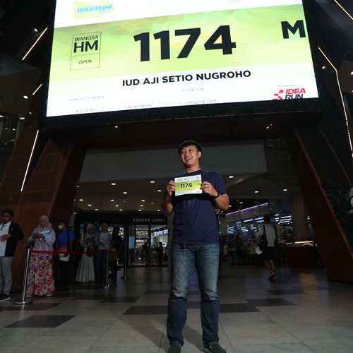 Race photo from BOGORUN 2026