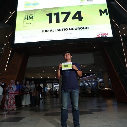 Race photo from BOGORUN 2026