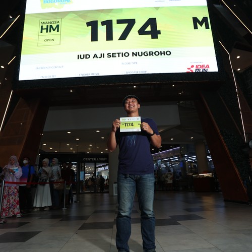 Race photo from BOGORUN 2026