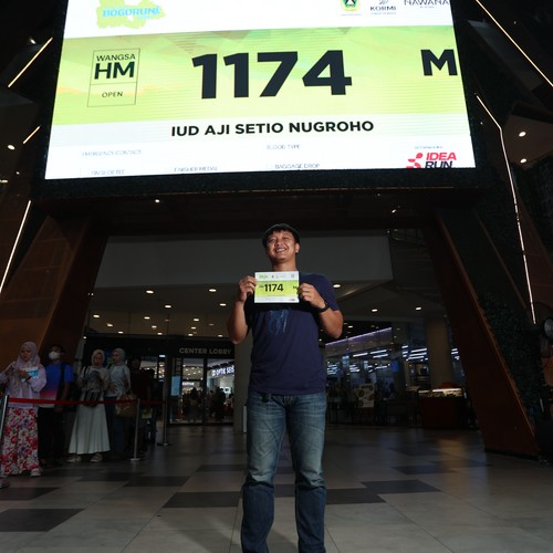 Race photo from BOGORUN 2026