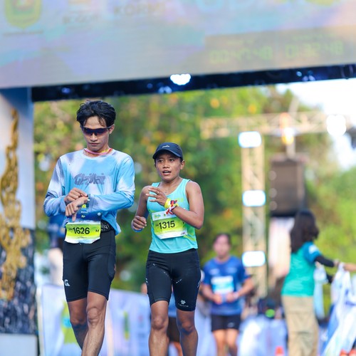 Race photo from BOGORUN 2026