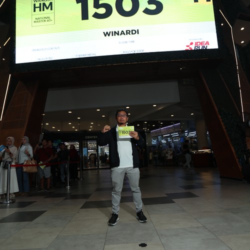 Race photo from BOGORUN 2026