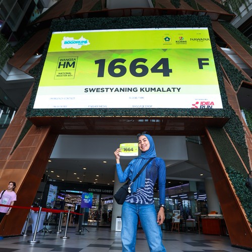 Race photo from BOGORUN 2026