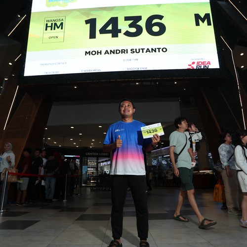 Race photo from BOGORUN 2026