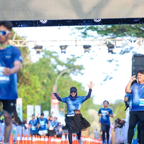 Race photo from BOGORUN 2026