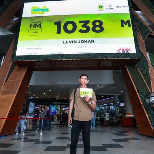 Race photo from BOGORUN 2026
