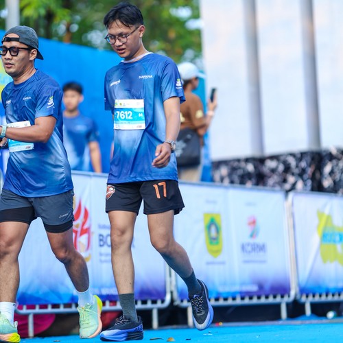 Race photo from BOGORUN 2026