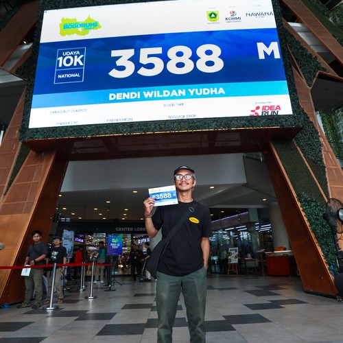 Race photo from BOGORUN 2026
