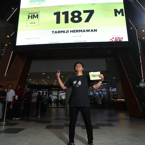Race photo from BOGORUN 2026