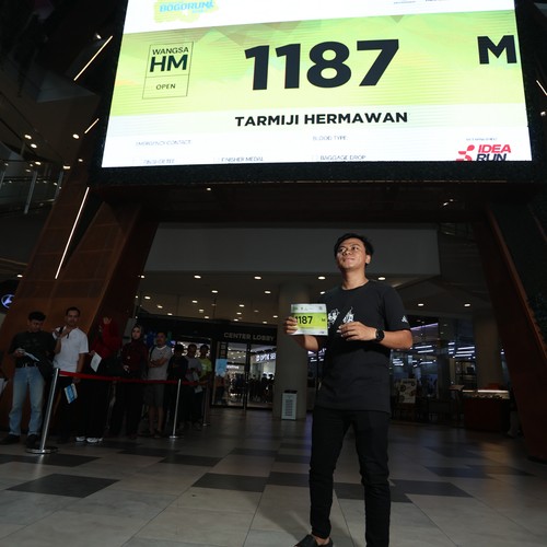 Race photo from BOGORUN 2026