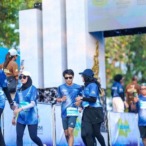 Race photo from BOGORUN 2026