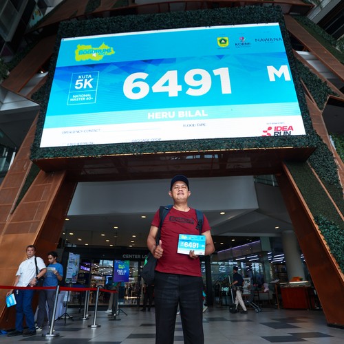 Race photo from BOGORUN 2026