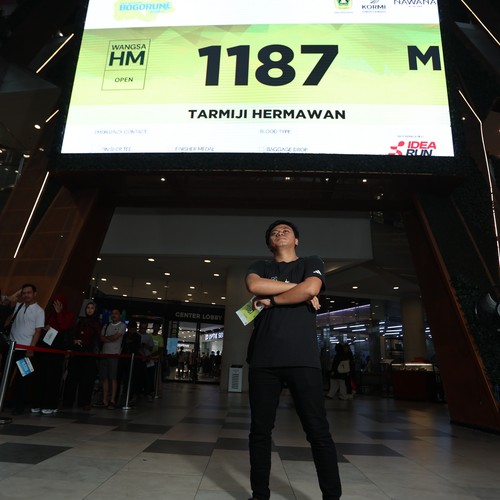 Race photo from BOGORUN 2026