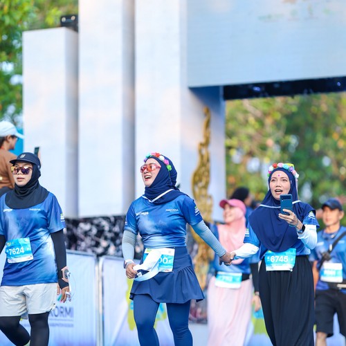 Race photo from BOGORUN 2026