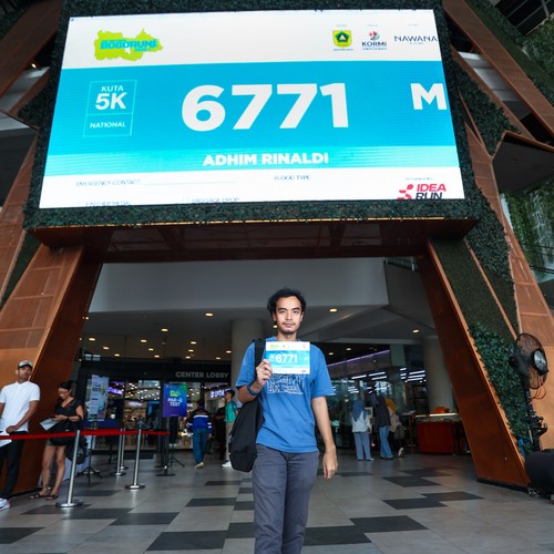 Race photo from BOGORUN 2026