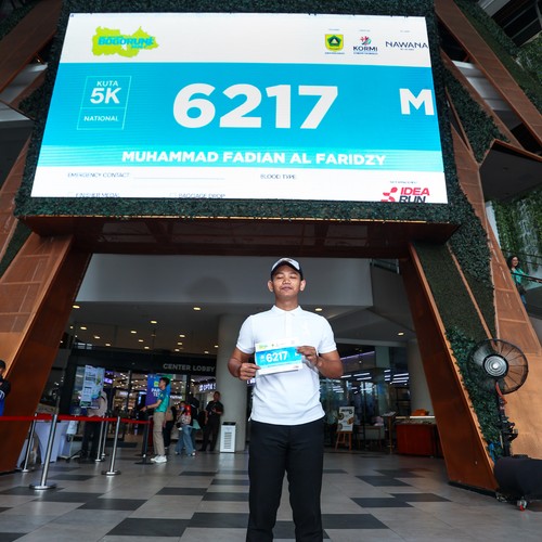 Race photo from BOGORUN 2026