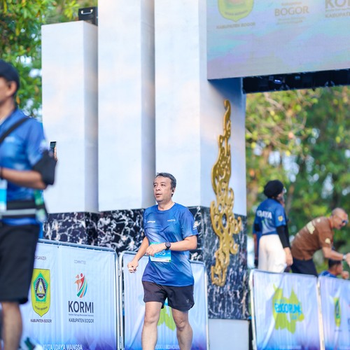 Race photo from BOGORUN 2026
