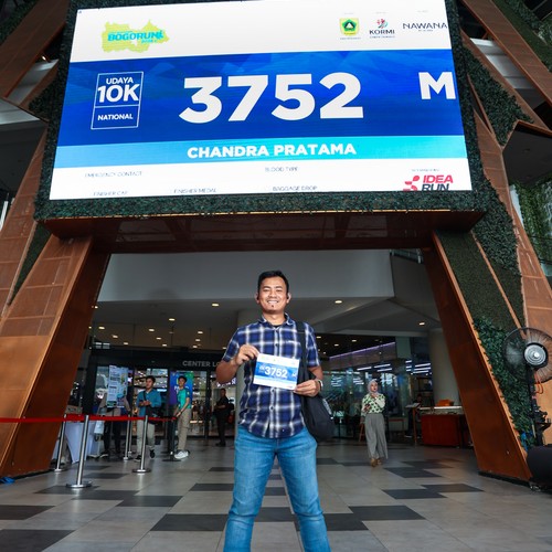 Race photo from BOGORUN 2026