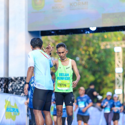Race photo from BOGORUN 2026