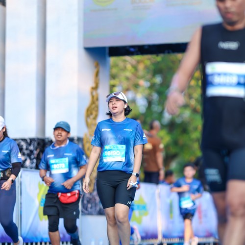 Race photo from BOGORUN 2026