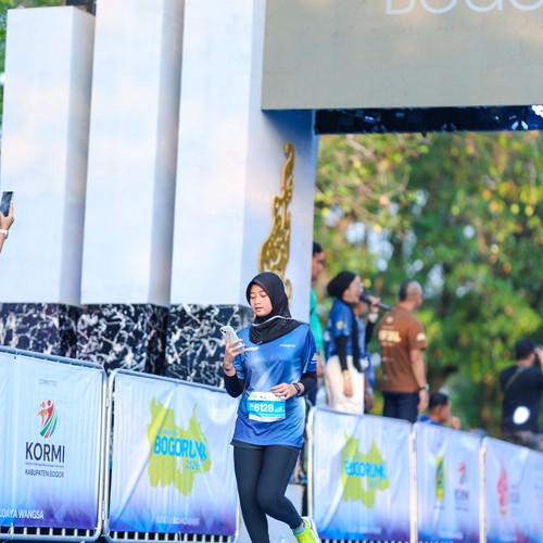 Race photo from BOGORUN 2026