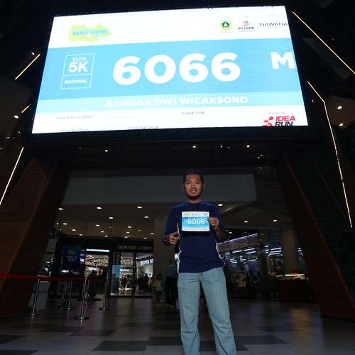 Race photo from BOGORUN 2026