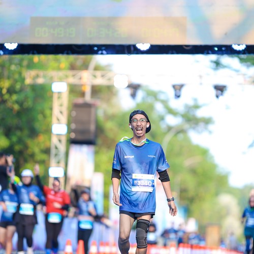 Race photo from BOGORUN 2026
