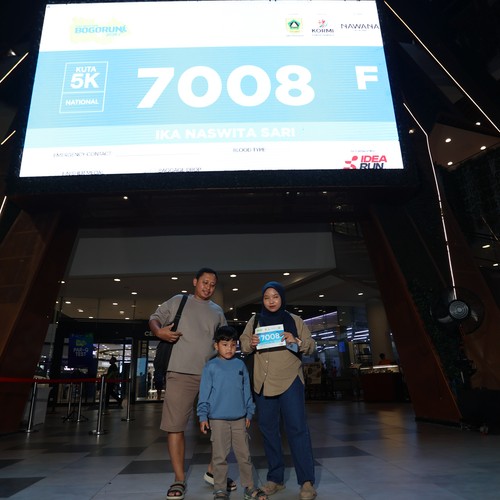 Race photo from BOGORUN 2026