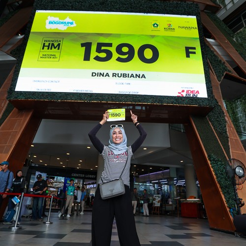 Race photo from BOGORUN 2026