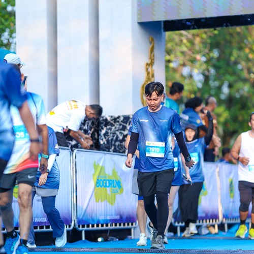 Race photo from BOGORUN 2026