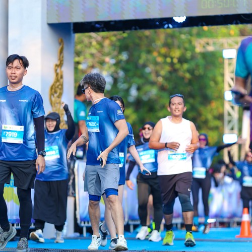 Race photo from BOGORUN 2026