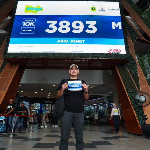 Race photo from BOGORUN 2026
