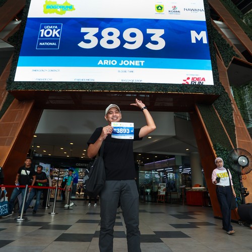 Race photo from BOGORUN 2026