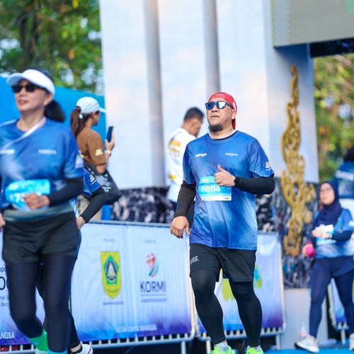 Race photo from BOGORUN 2026