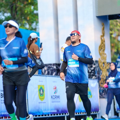 Race photo from BOGORUN 2026