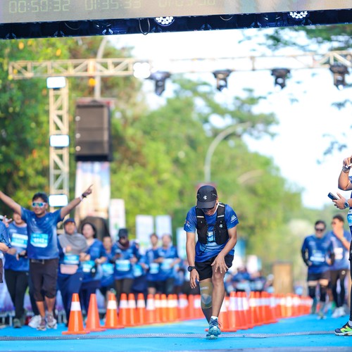 Race photo from BOGORUN 2026