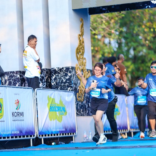 Race photo from BOGORUN 2026
