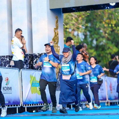 Race photo from BOGORUN 2026