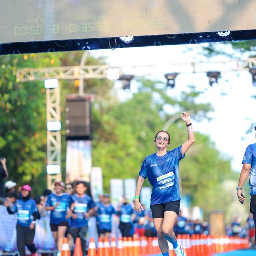 Race photo from BOGORUN 2026