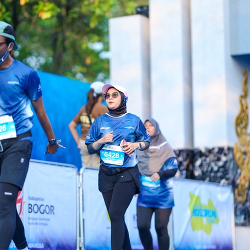 Race photo from BOGORUN 2026