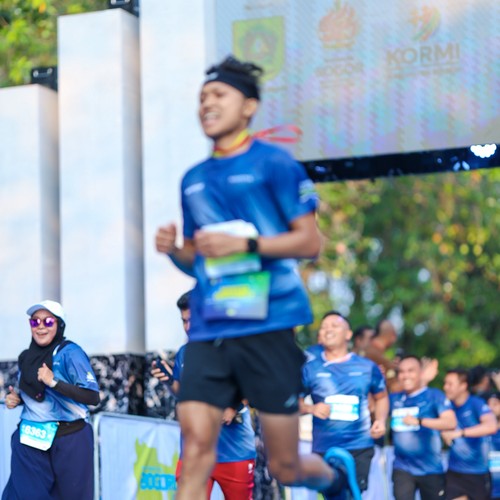 Race photo from BOGORUN 2026