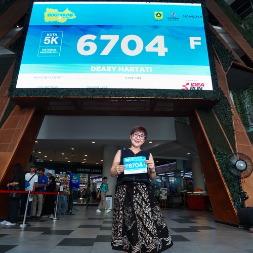 Race photo from BOGORUN 2026