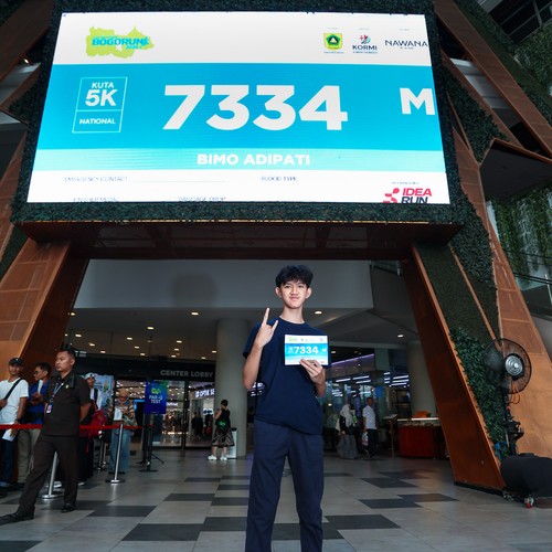 Race photo from BOGORUN 2026